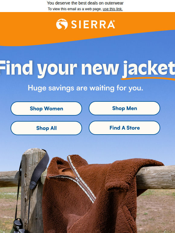 Great jackets, even better prices