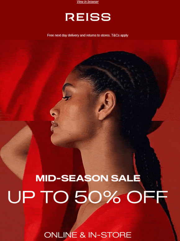 Up to 50% Off Sale - Shop by Size