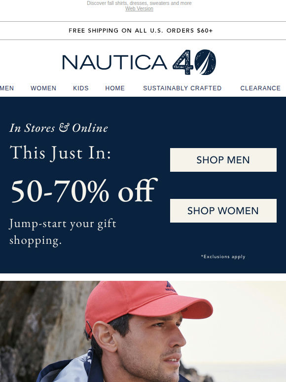 Hey! Have you shopped 50-70% off yet?