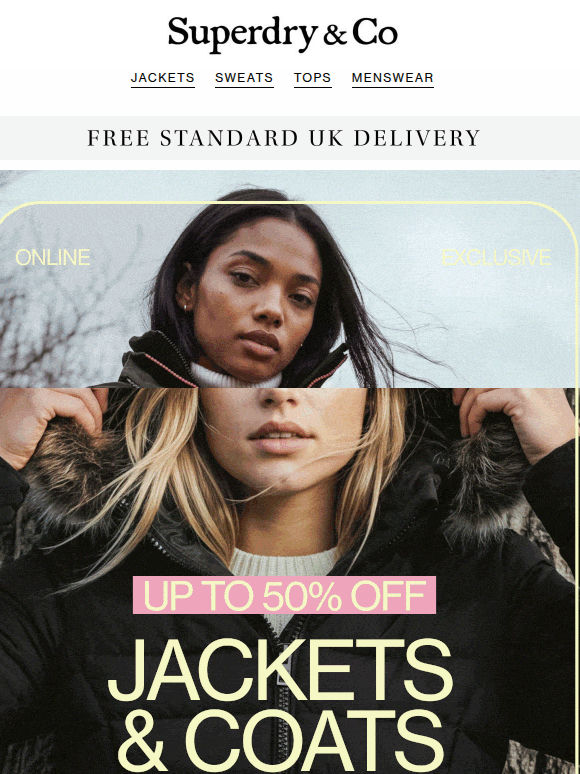 It's Giving Cold: Up to 50% Off Jackets