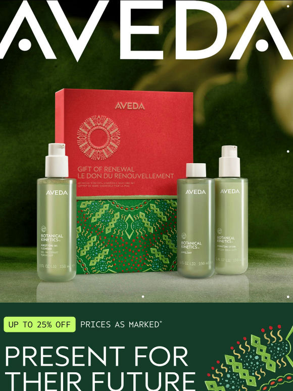 We put skin care in a gift set