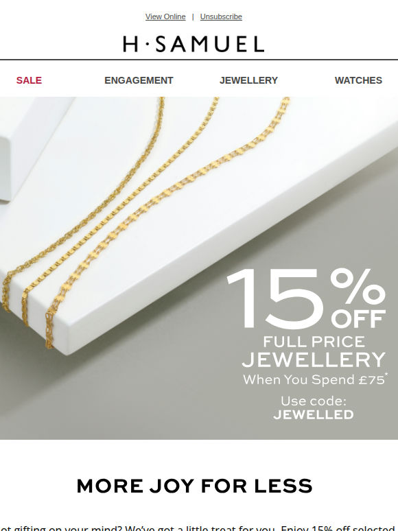 Gifting just got 15% better...