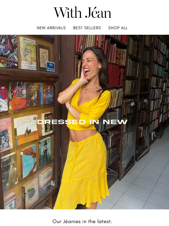 DRESSED IN NEW