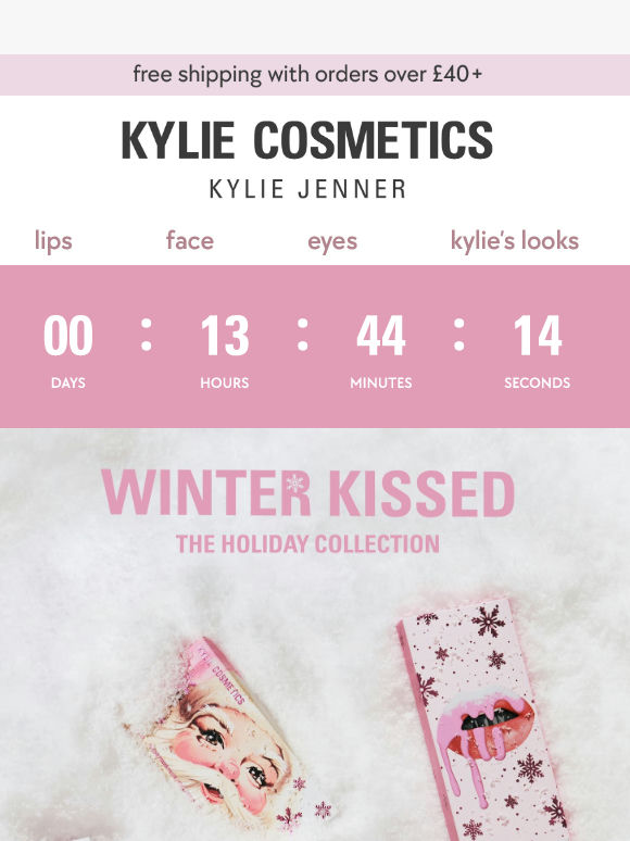 winter kissed collection is almost here ⏰