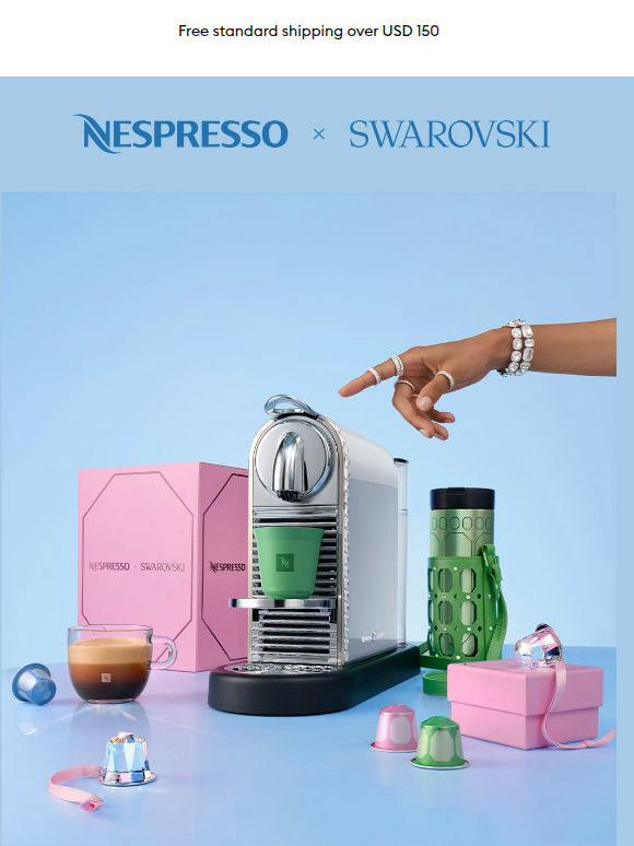 Nespresso x Swarovski: Great Taste in Gifts