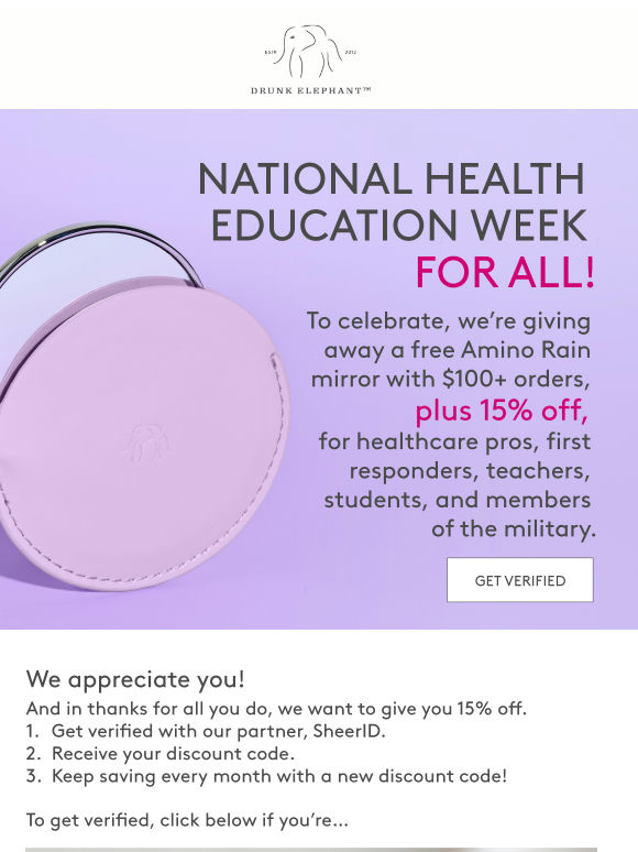 Happy National Health Education Week!