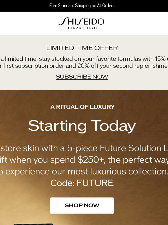 Our Most Luxurious Skincare Gift Inside... Up To A $605 Value