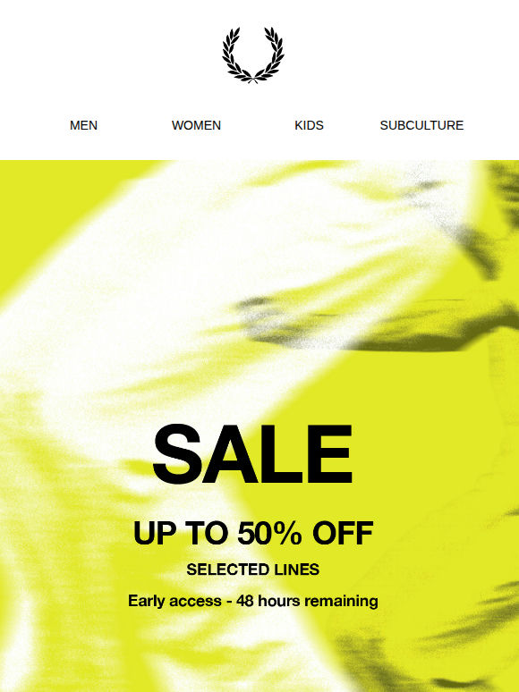 Sale Live Now: Up To 50% Off