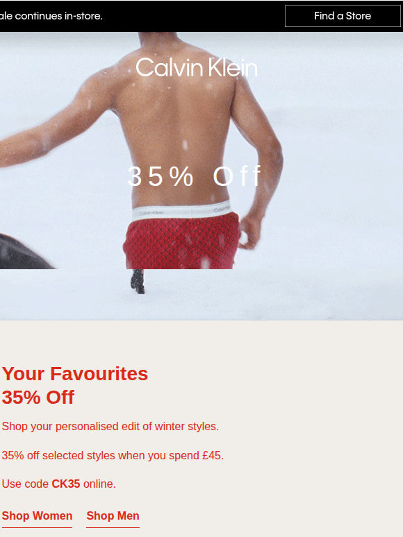 Your Winter Sale Edit: 35% Off