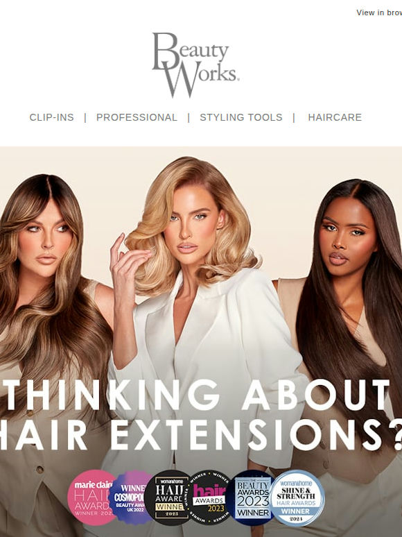 Thinking about getting hair extensions?