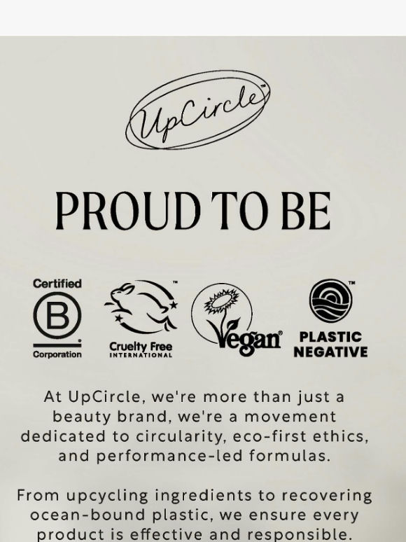 We're proud to be...