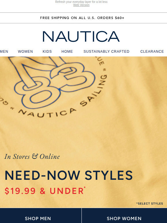 Coats & jackets from $49.99 inside!