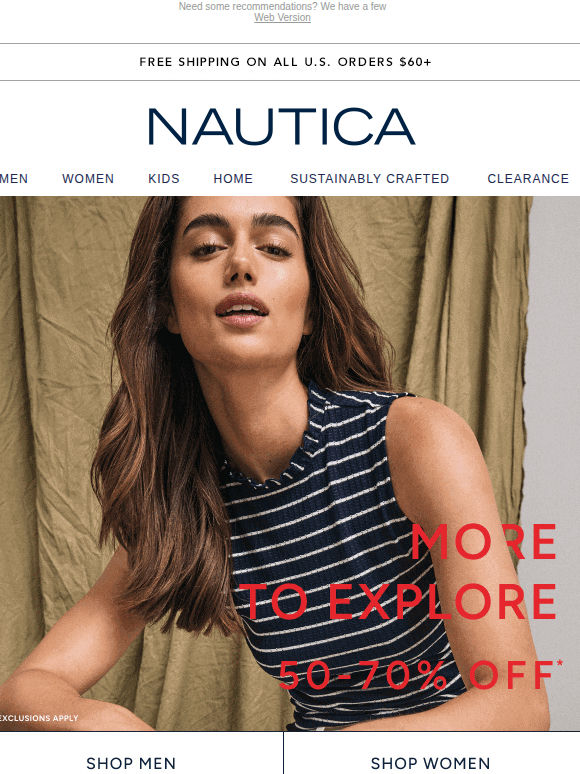 Take 50-70% off new favorites