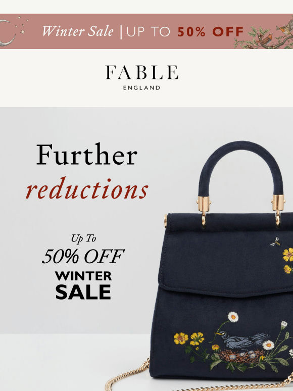 🔴 Further reductions, up to 50% OFF