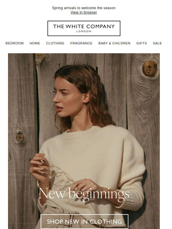 New collection, new beginnings