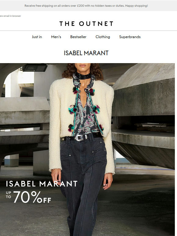 Isabel Marant at up to 70% off