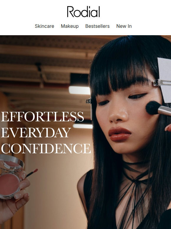 From backstage to everyday. The Model-Approved Glow.