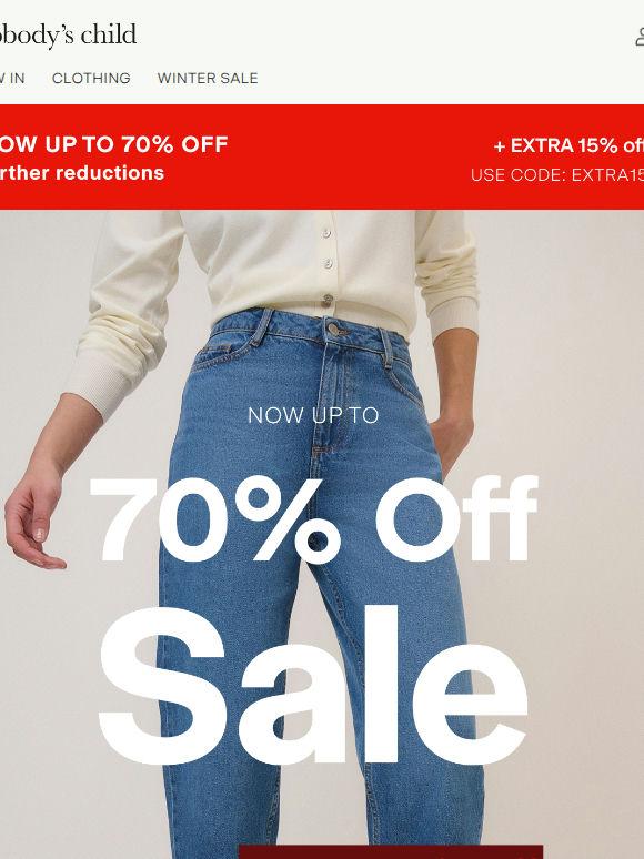 Sale favourites inside