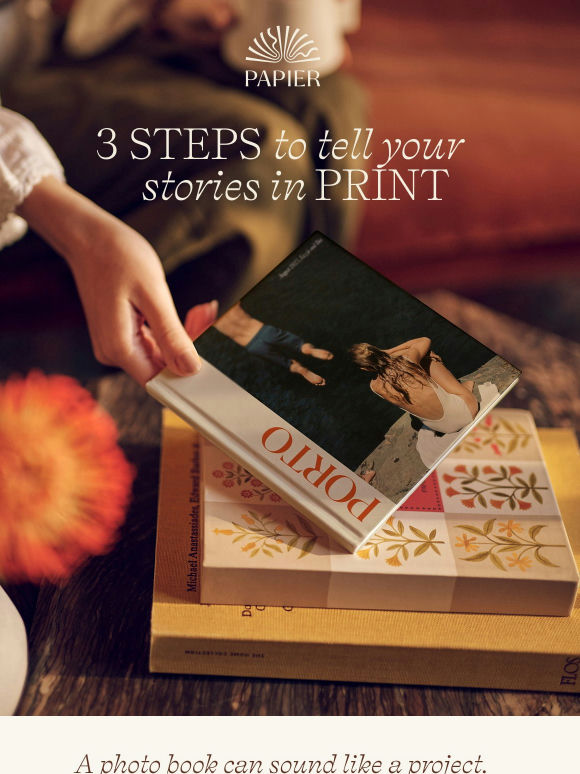 3 steps to bring your photo book to life
