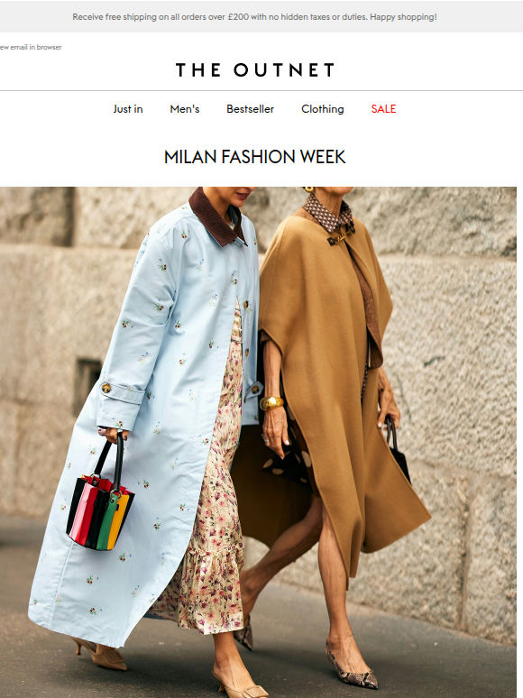 Get the looks for Milan Fashion Week
