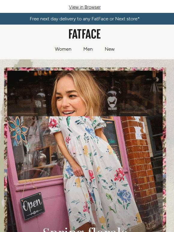 Florals in full bloom🌸