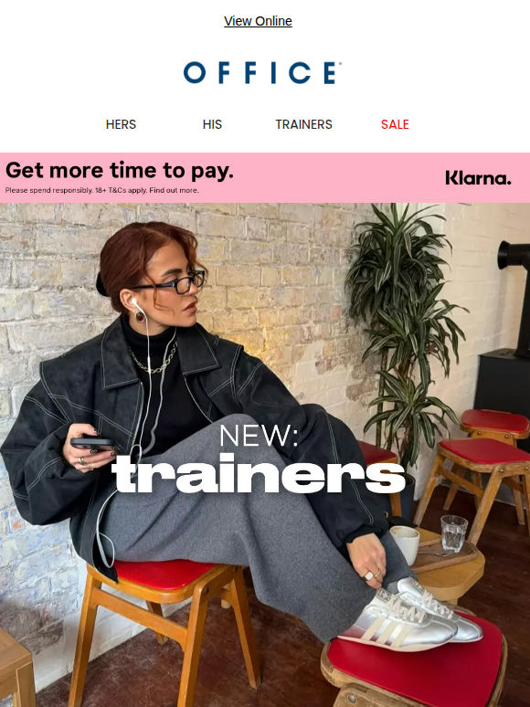 Open to discover your new trainers 😉