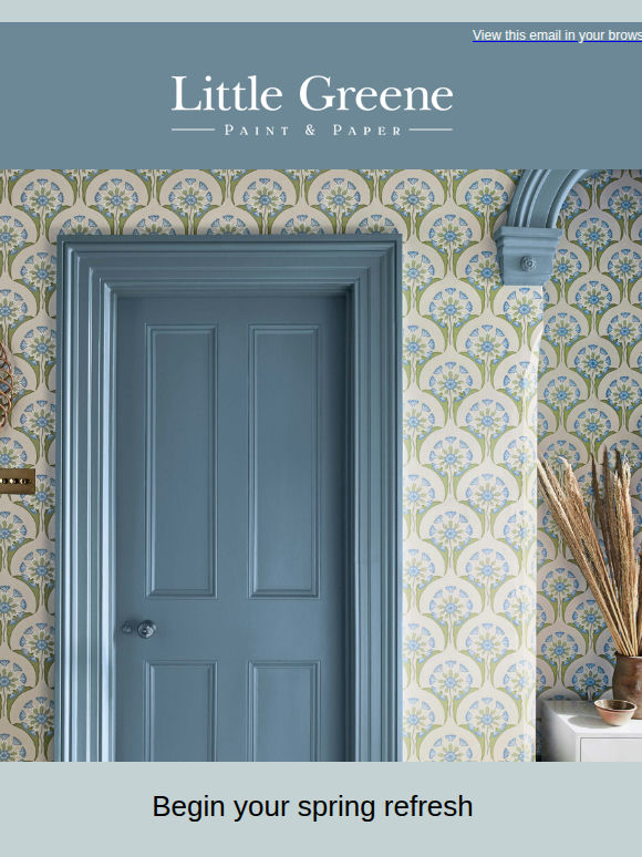 Begin your spring refresh