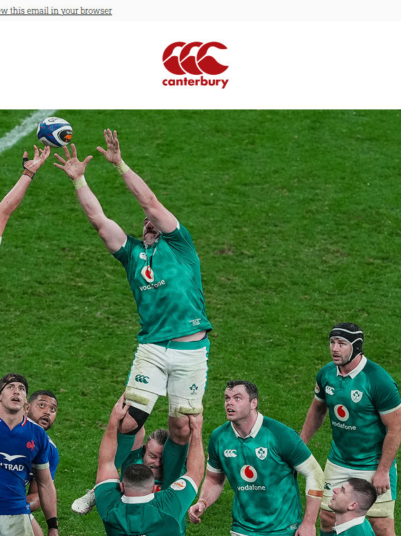 Up to 50% off IRFU kit ends tomorrow.