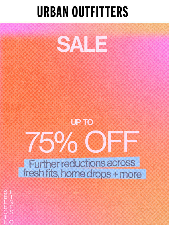 Reminder up to 75% OFF!