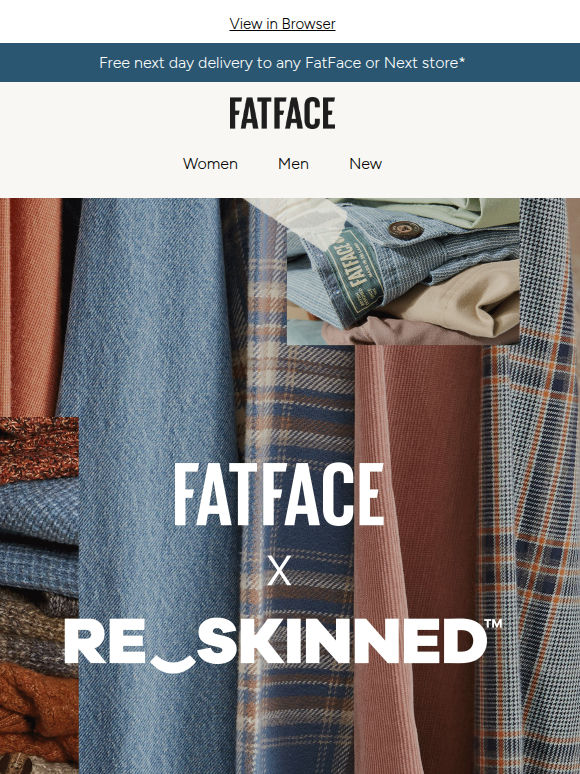 Introducing FatFace x Reskinned