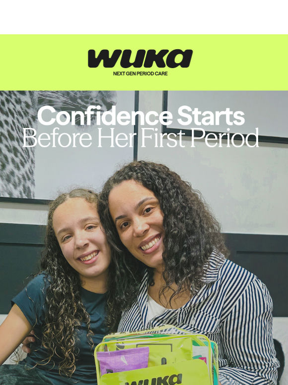 How to prepare her for her first period (without fear)