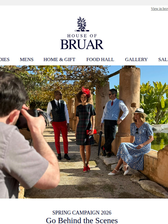 Mr smith: Behind the Scenes - Spring Collection 2026