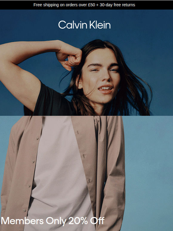 20% Off For Members Only