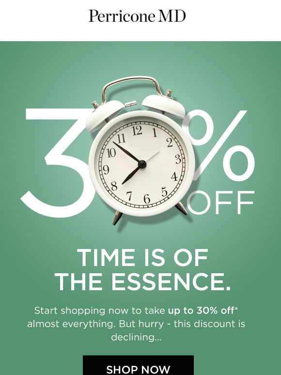 30% Off and Declining...