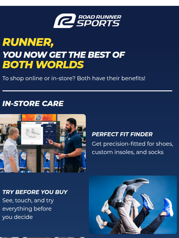 Runner, You Now Get The Best Of Both Worlds