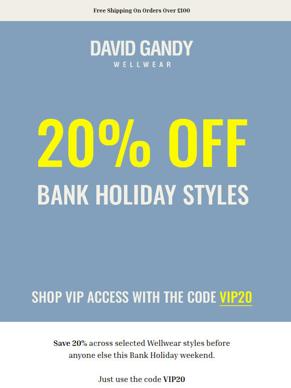 [Early Access] 20% Off This Weekend
