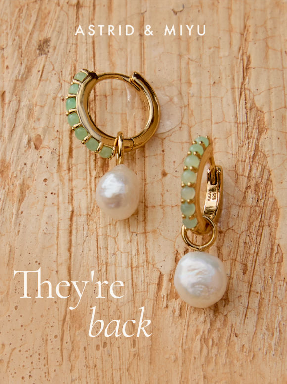 Aqua & Pearl are back in stock