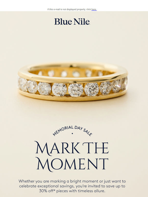 Up To 30%* Off Select Rings And Earrings
