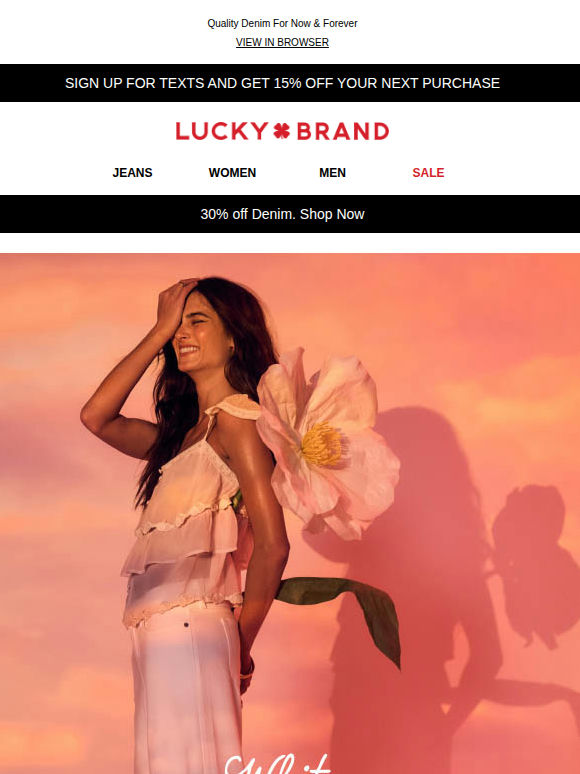 The White-Hot Summer Edit + 30% OFF