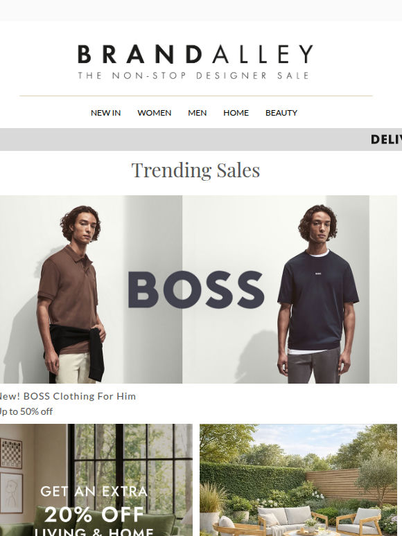 Up to 60% off Vivienne Westwood, Kettler, Pretty You, BOSS and more