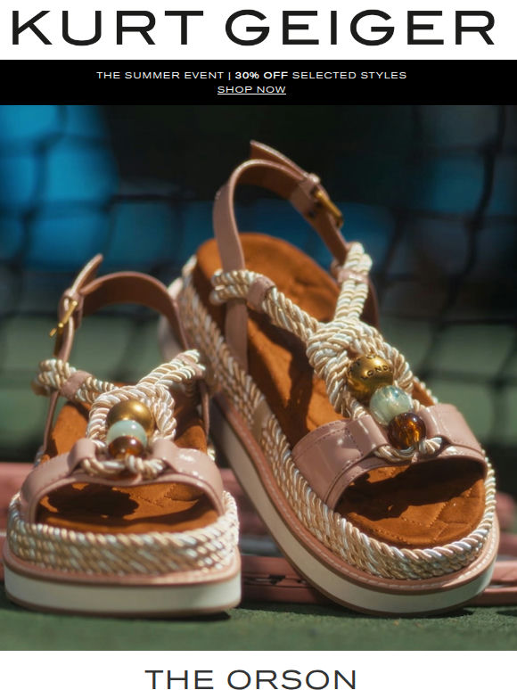 The Sandals You Love Most