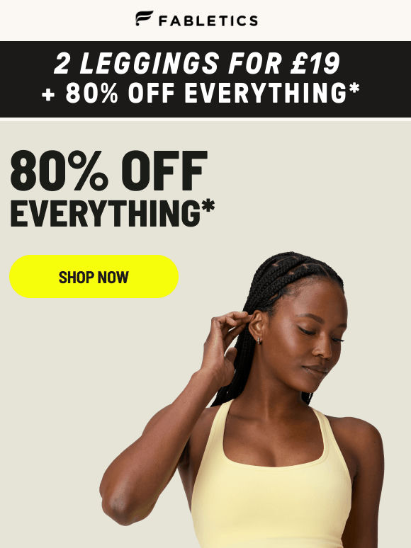 80% OFF EVERYTHING (There’s More…) 💜