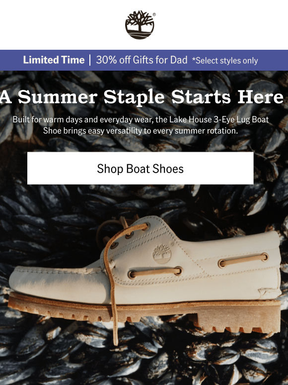 Meet the Lake House Boat Shoe.