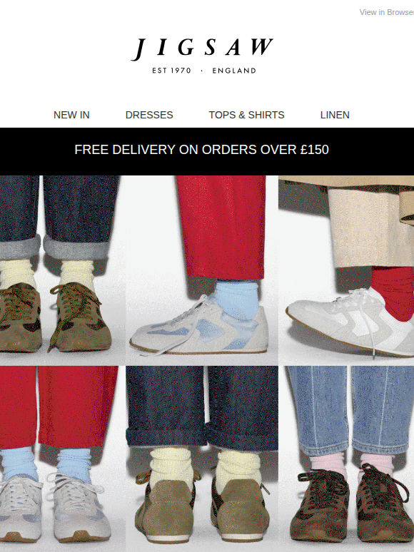 New in: trainers
