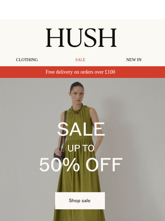 Up to 50% off | Shop by category