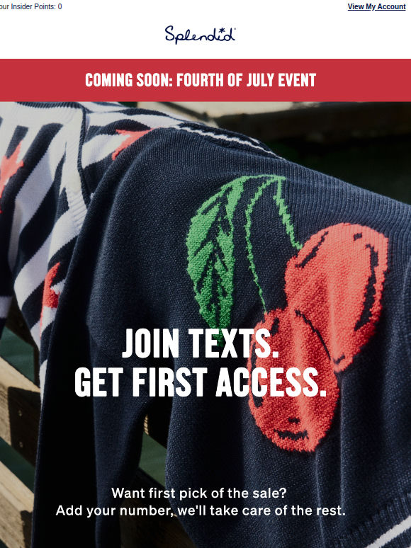Your Invite Arrives by Text 💬