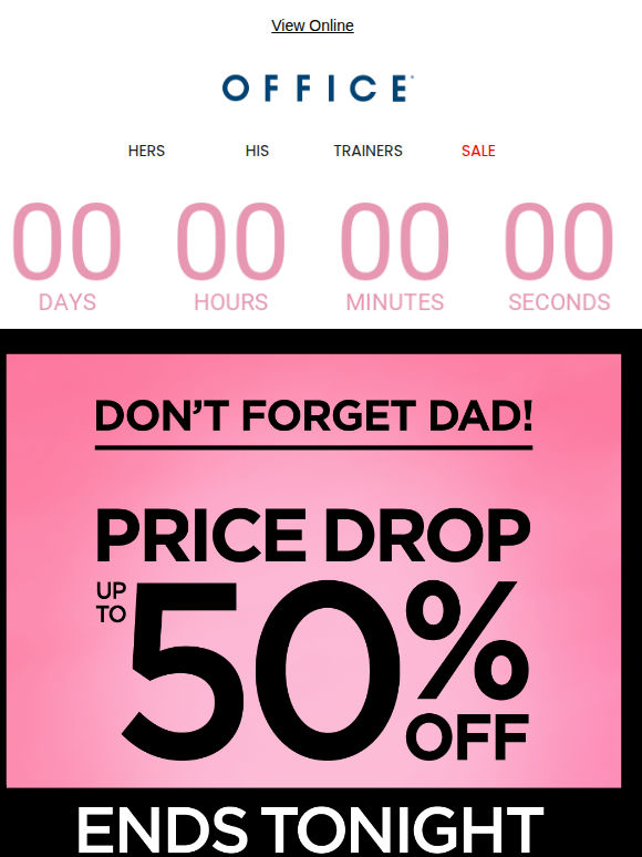 ⏰ Tick tock… 20% off price drop ends TONIGHT!