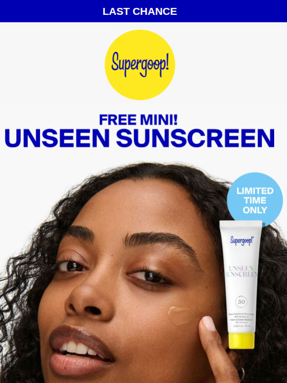 Last Chance: FREE gift with your $60+ order