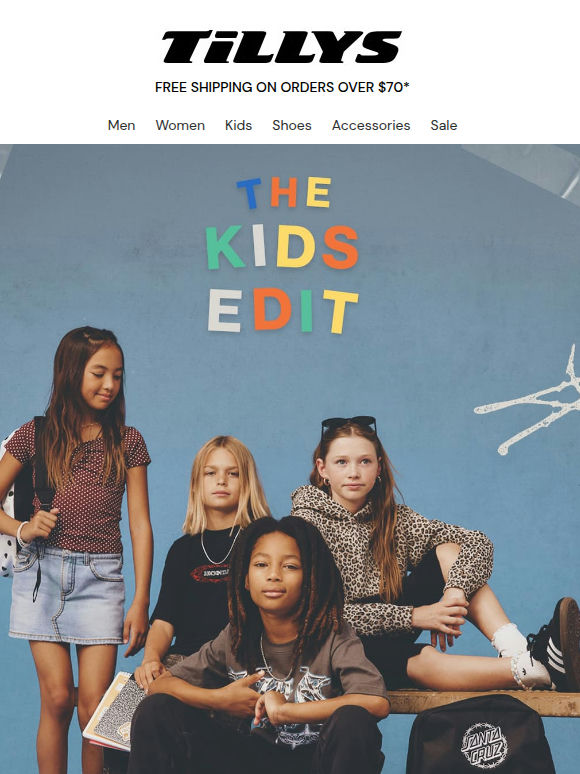 The Kids Edit 🎒 FREE Shipping on Backpacks!