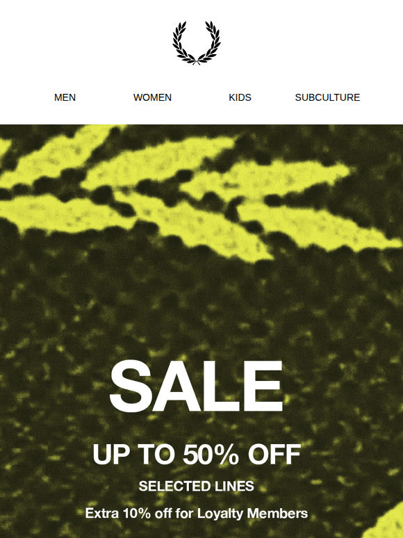 Grab an extra 10% off our sale